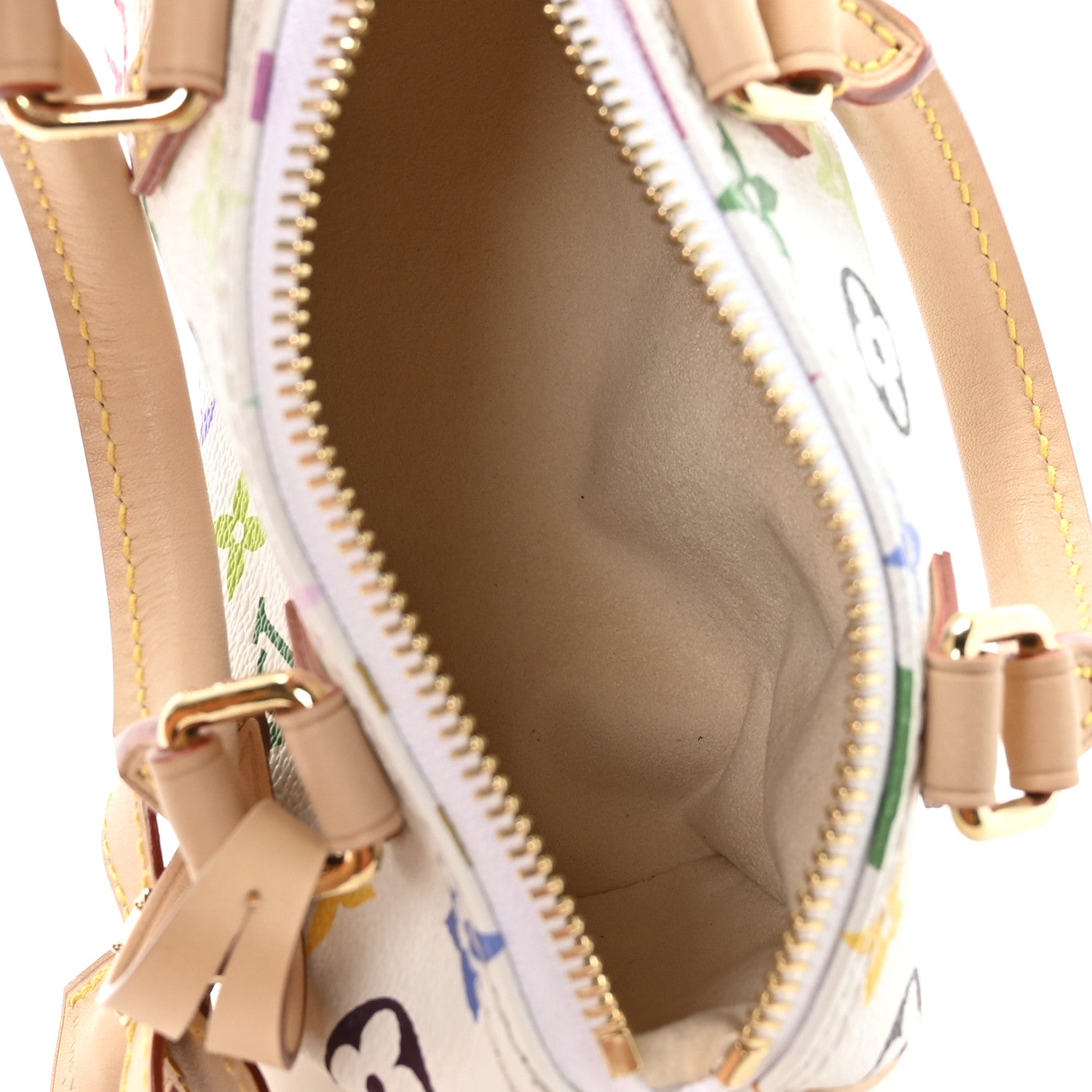 Louis Vuitton LV X TM Monogram Multicolor Nano Speedy White