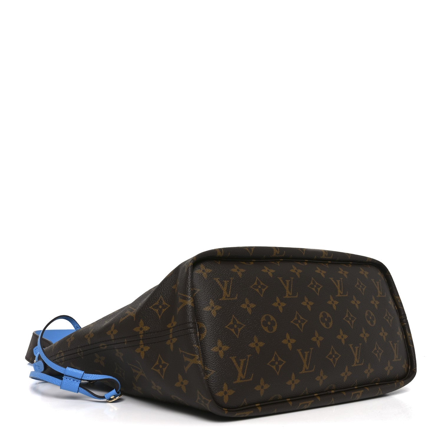 Louis Vuitton Monogram Inside Out Neverfull Bandouliere MM Gaston Blue