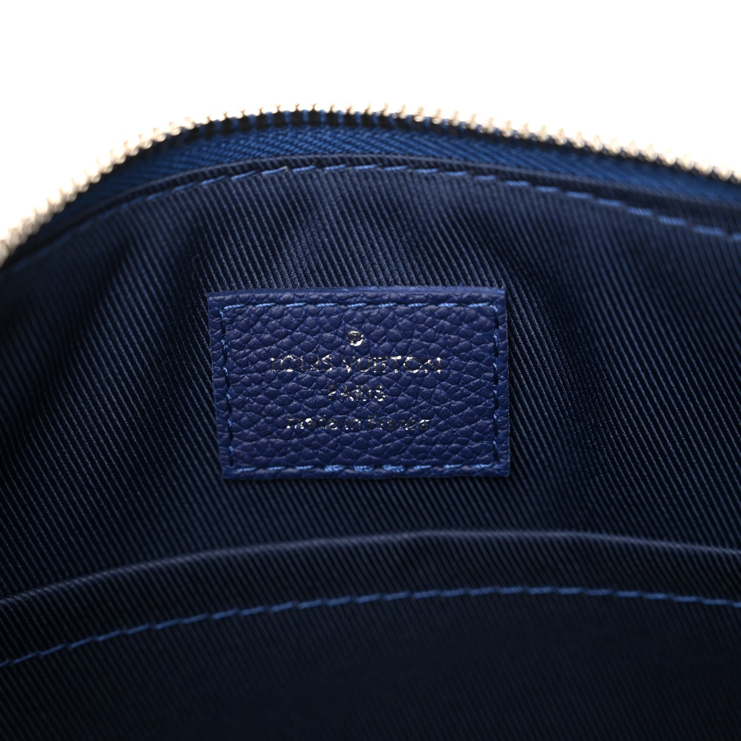 Louis Vuitton Cowhide Monogram Bandana City Keepall Blue