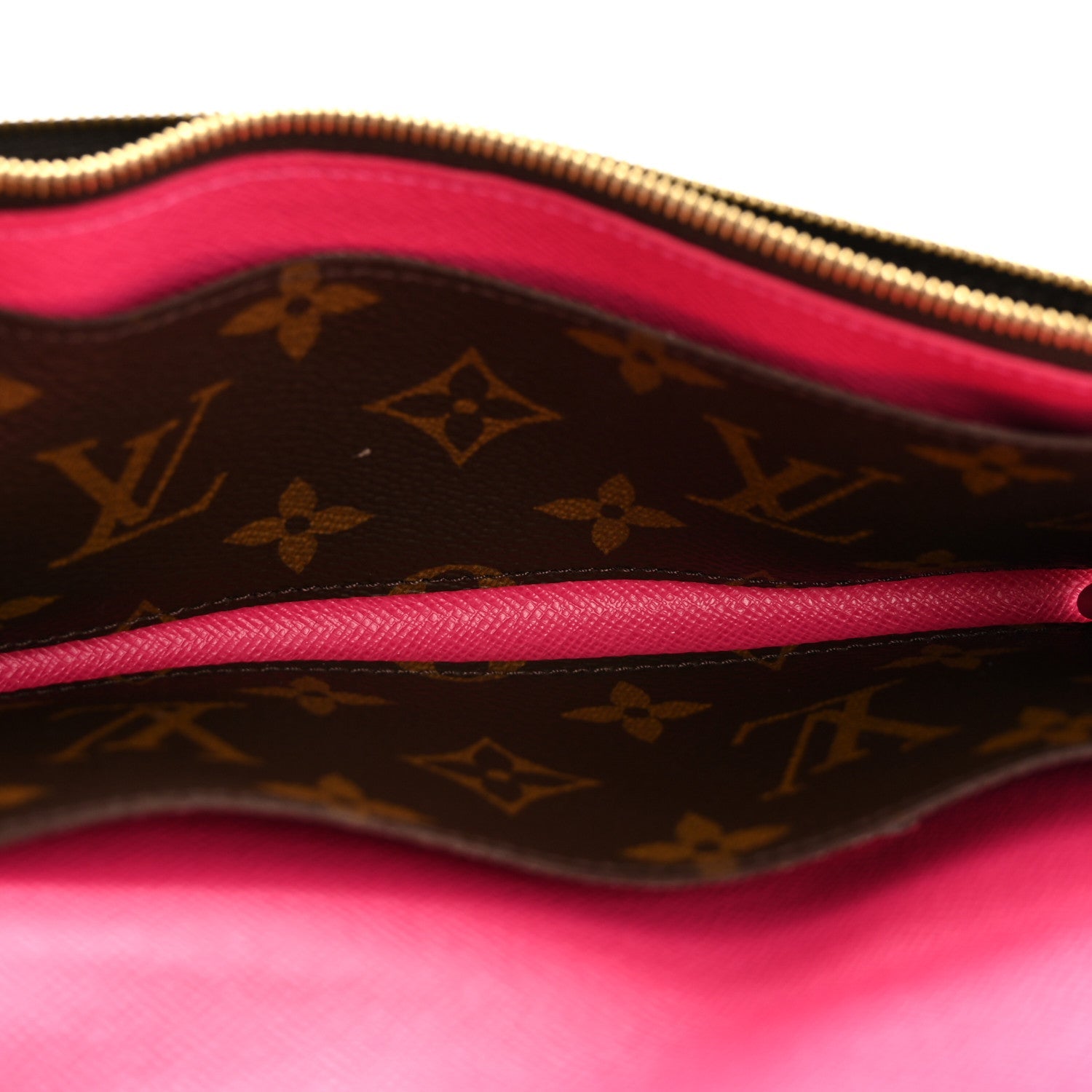 Louis Vuitton Monogram Sarah Wallet NM Fuchsia