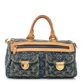 Louis Vuitton Monogram Denim Neo Speedy Blue