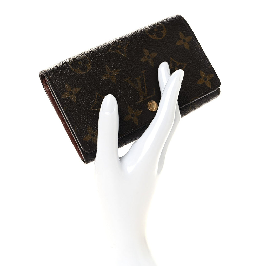 Louis Vuitton Monogram Porte-Monnaie Billets Tresor Wallet