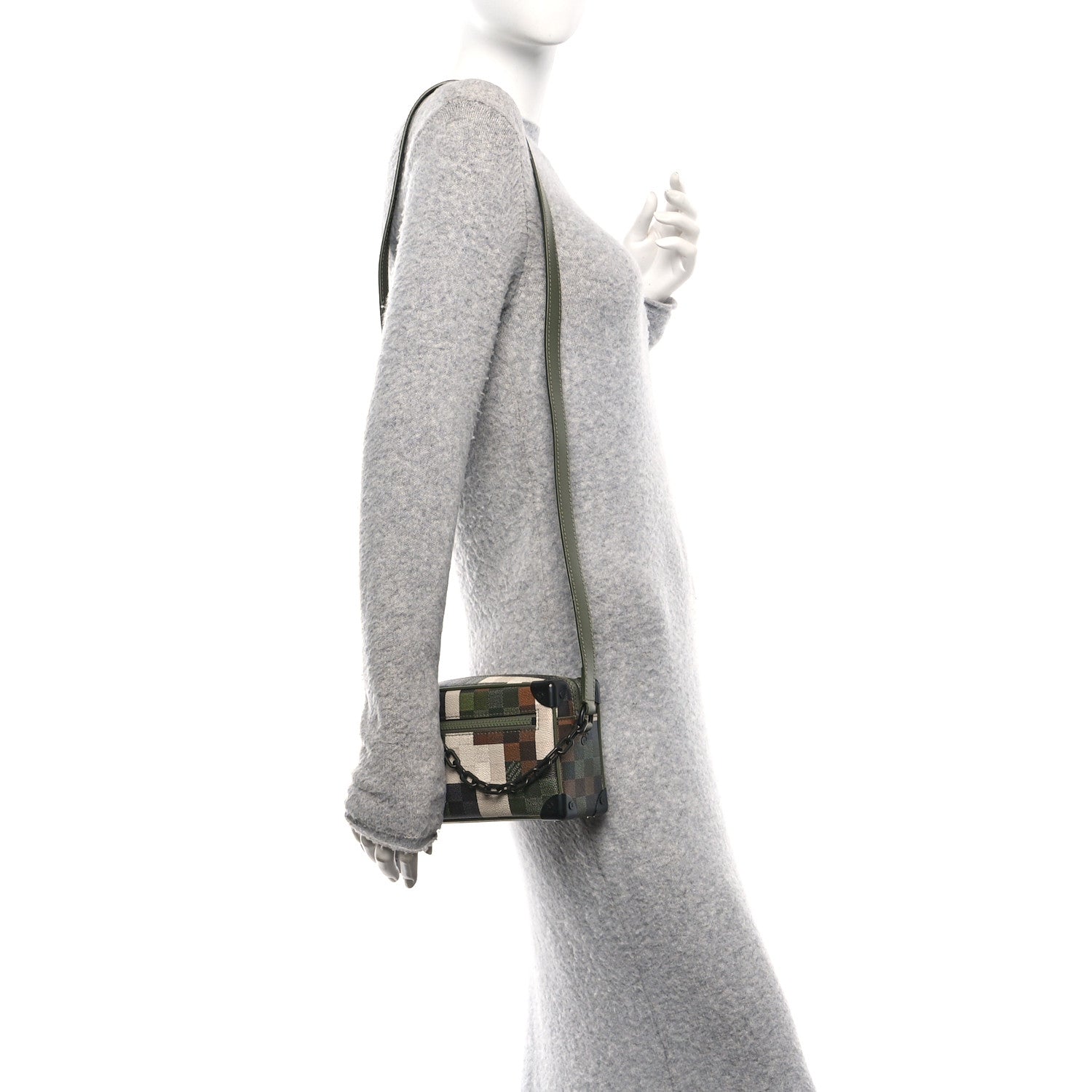 Louis Vuitton Damoflage Mini Soft Trunk Green
