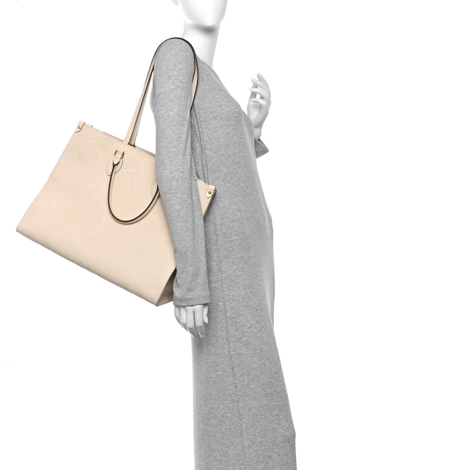 Louis Vuitton Empreinte Monogram Giant Onthego GM Creme