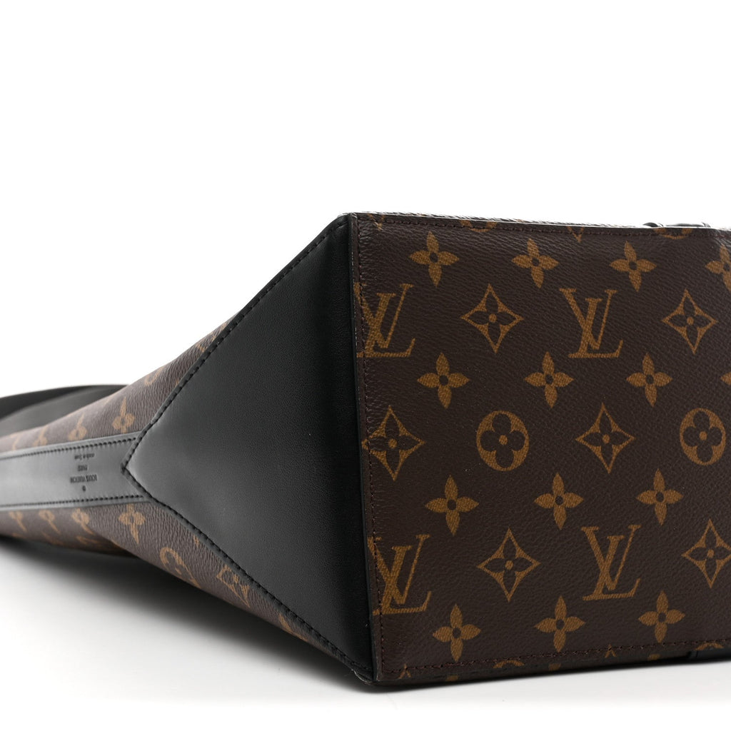 Louis Vuitton Monogram Macassar Weekend Tote GM