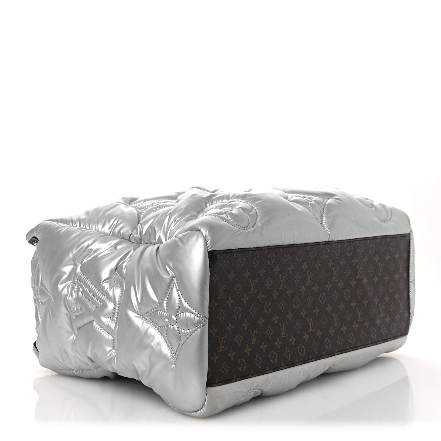 Louis Vuitton Econyl Monogram Pillow Giant Onthego GM Silver