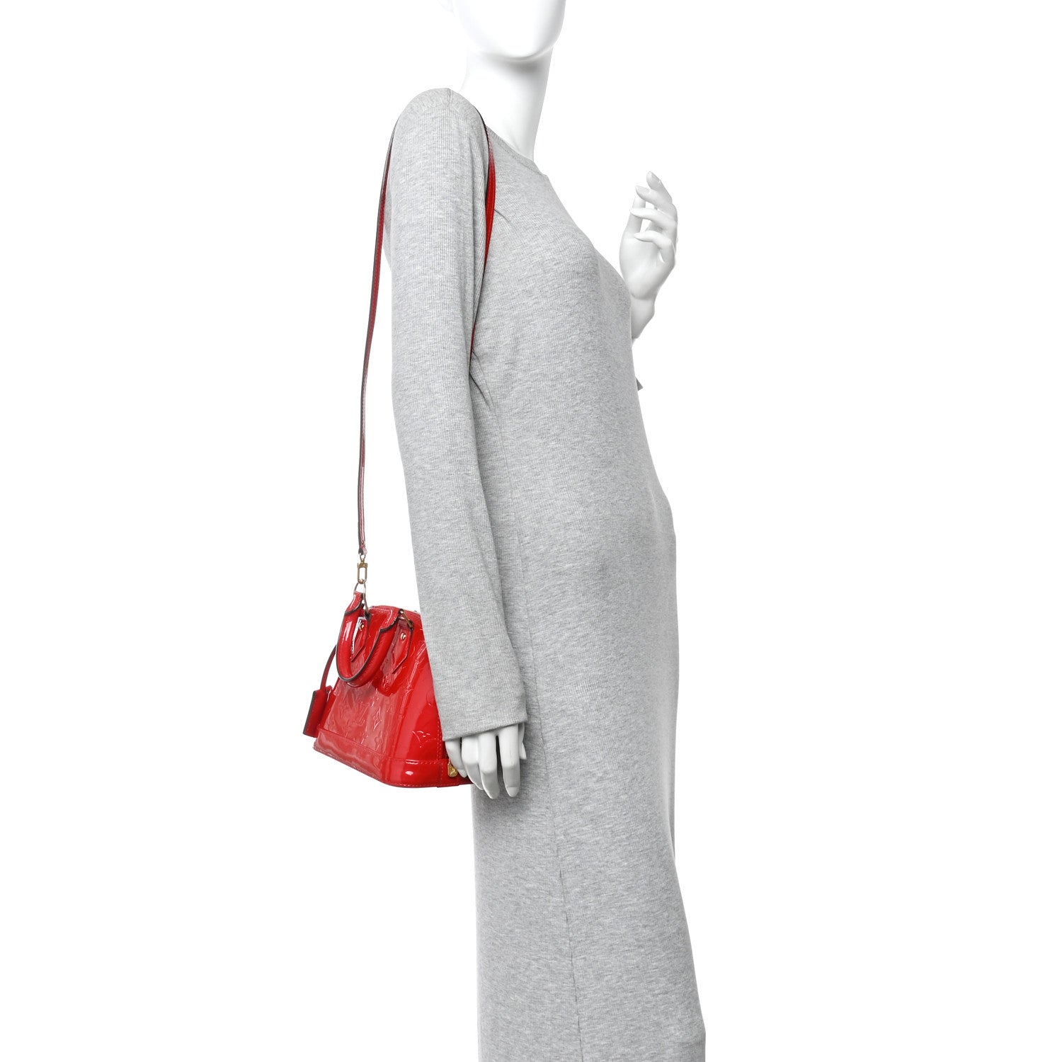Louis Vuitton Vernis Alma BB Cherry