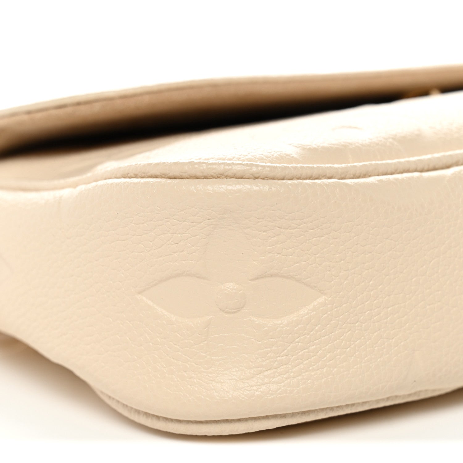 Louis Vuitton Empreinte Monogram Giant Ivy Wallet On Chain Cream