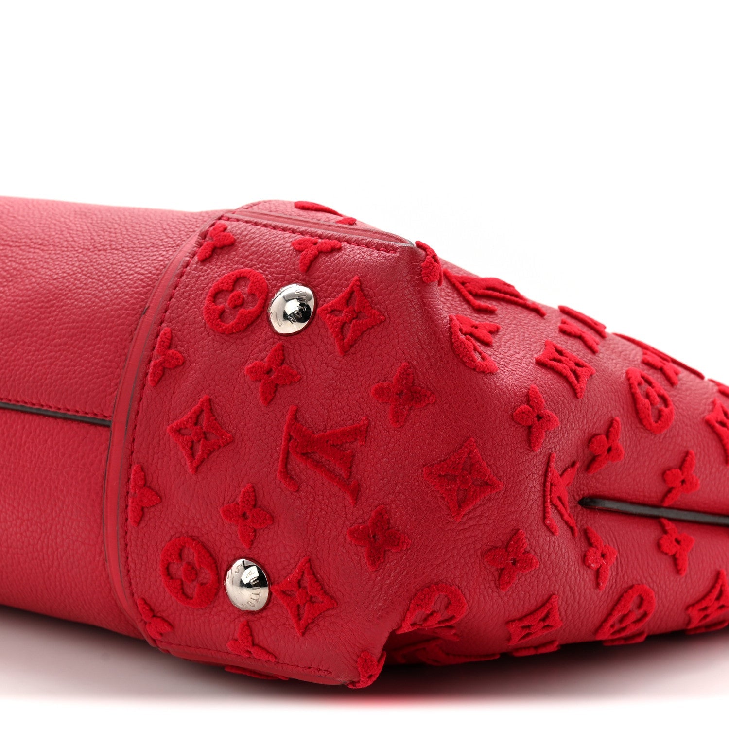 Louis Vuitton Veau Cachemire Tote W PM Framboise