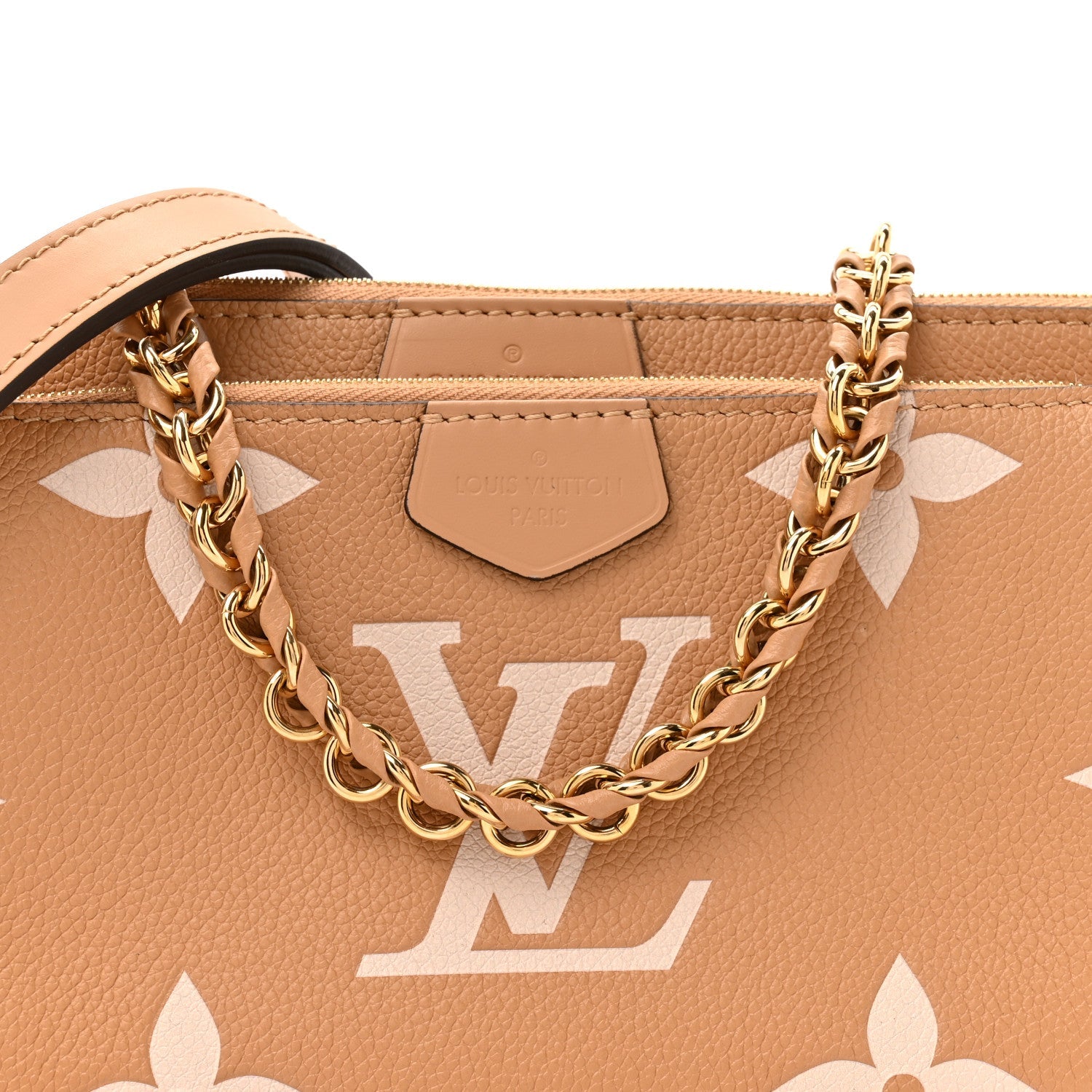 Louis Vuitton Empreinte Monogram Giant Multi Pochette Accessories Arizona Creme