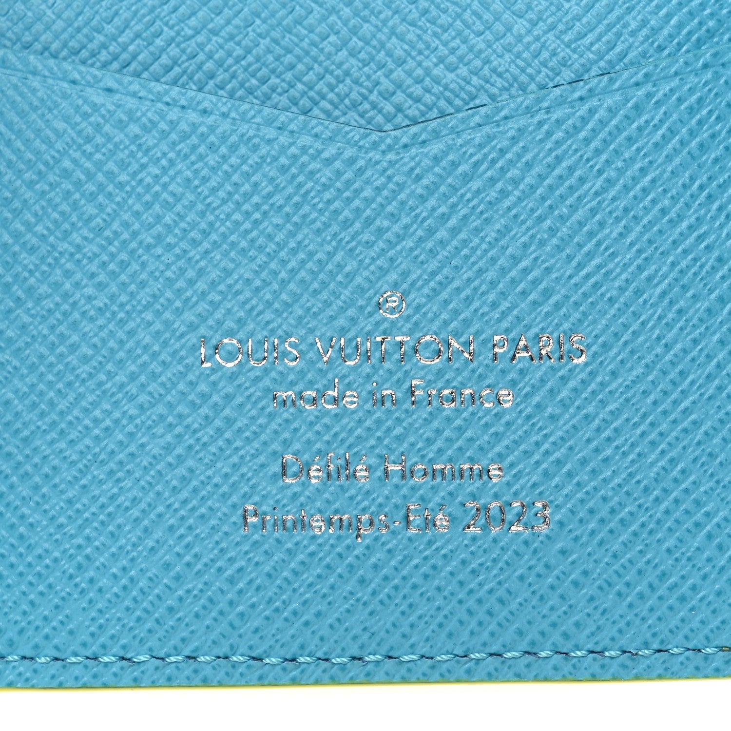 Louis Vuitton Monogram Playground Pocket Organizer Lime
