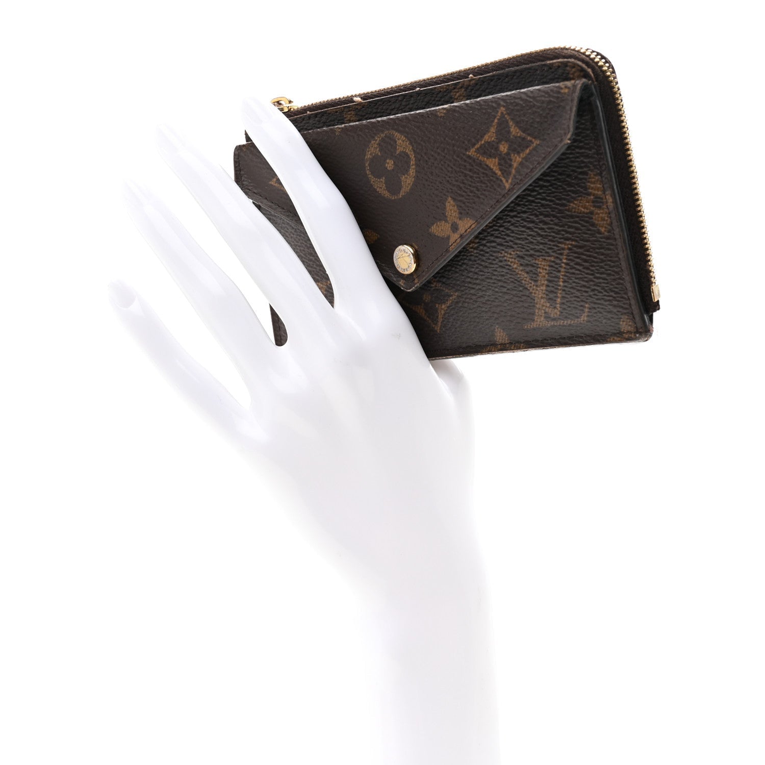 Louis Vuitton Monogram Recto Verso Card Holder Black