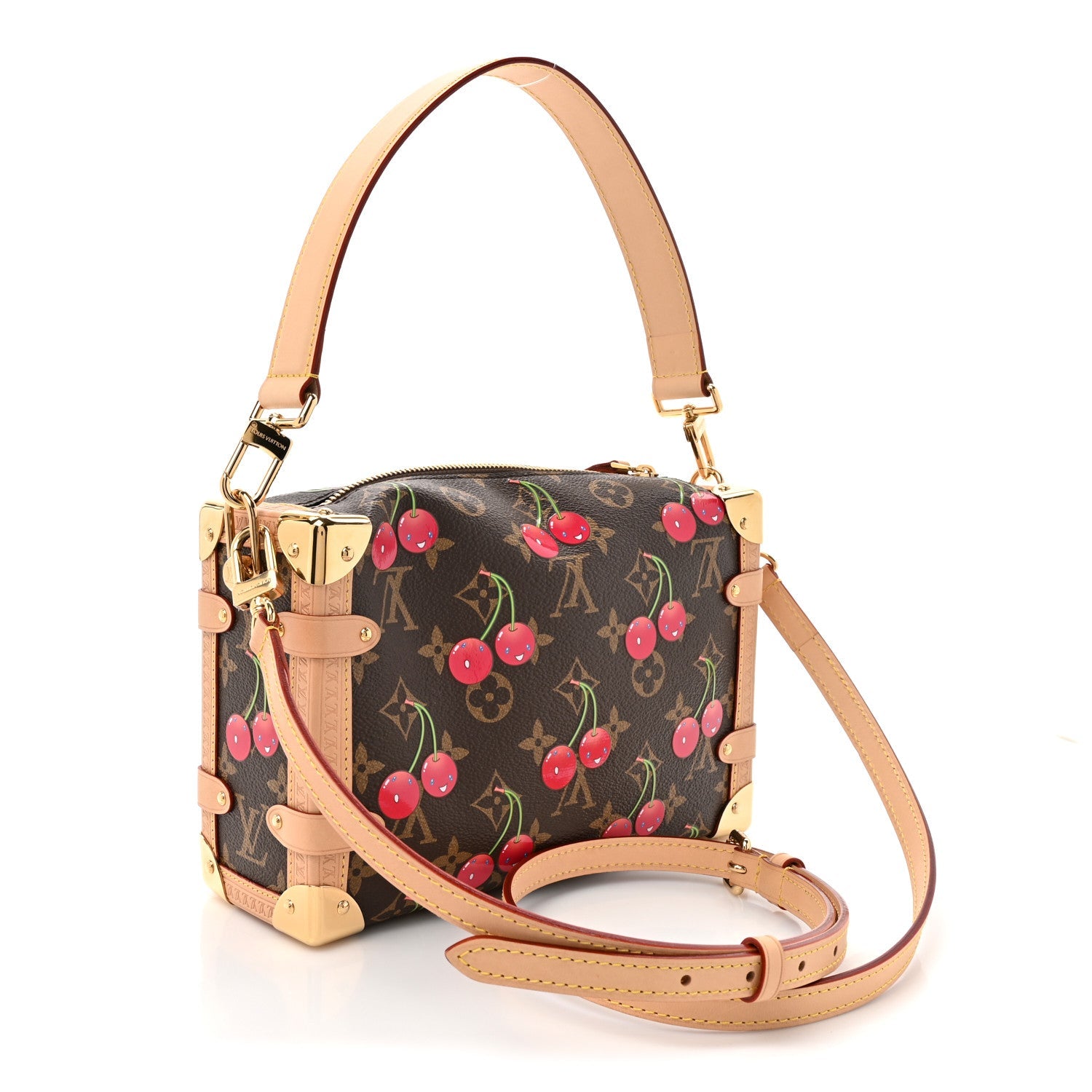 Louis Vuitton LV X TM Monogram Cerises Side Trunk MM