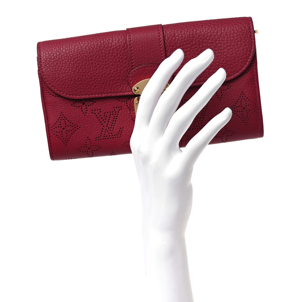 Louis Vuitton Mahina Iris Wallet Fuchsia