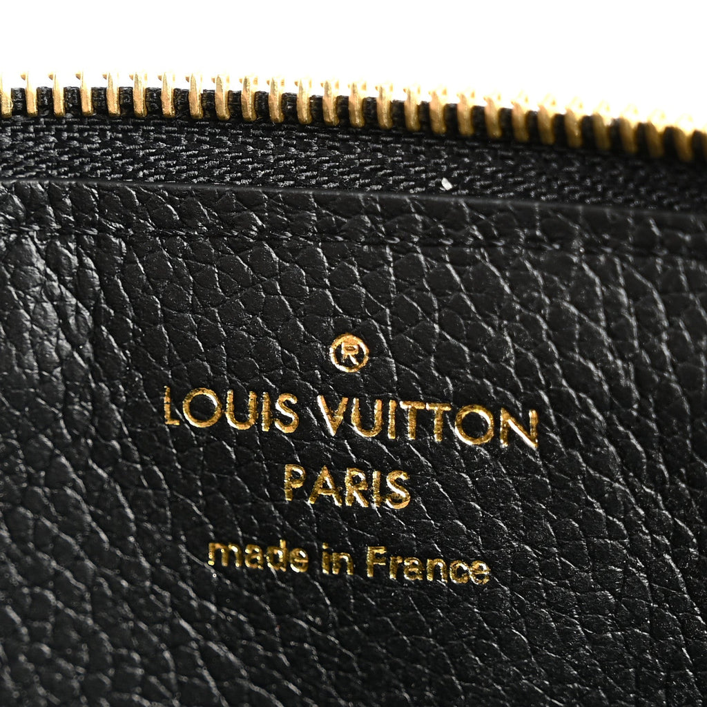 Louis Vuitton Empreinte Recto Verso Card Holder Black