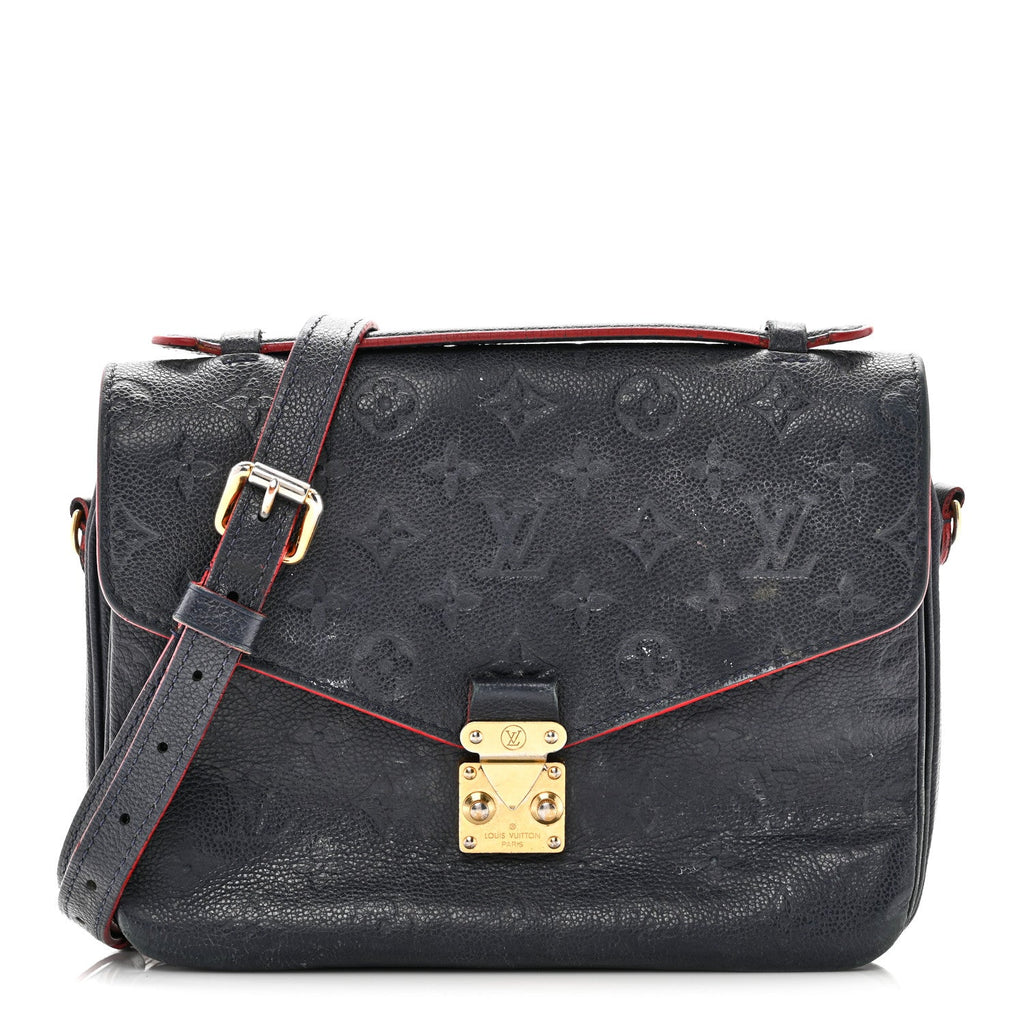 Louis Vuitton Empreinte Pochette Metis Marine Rouge