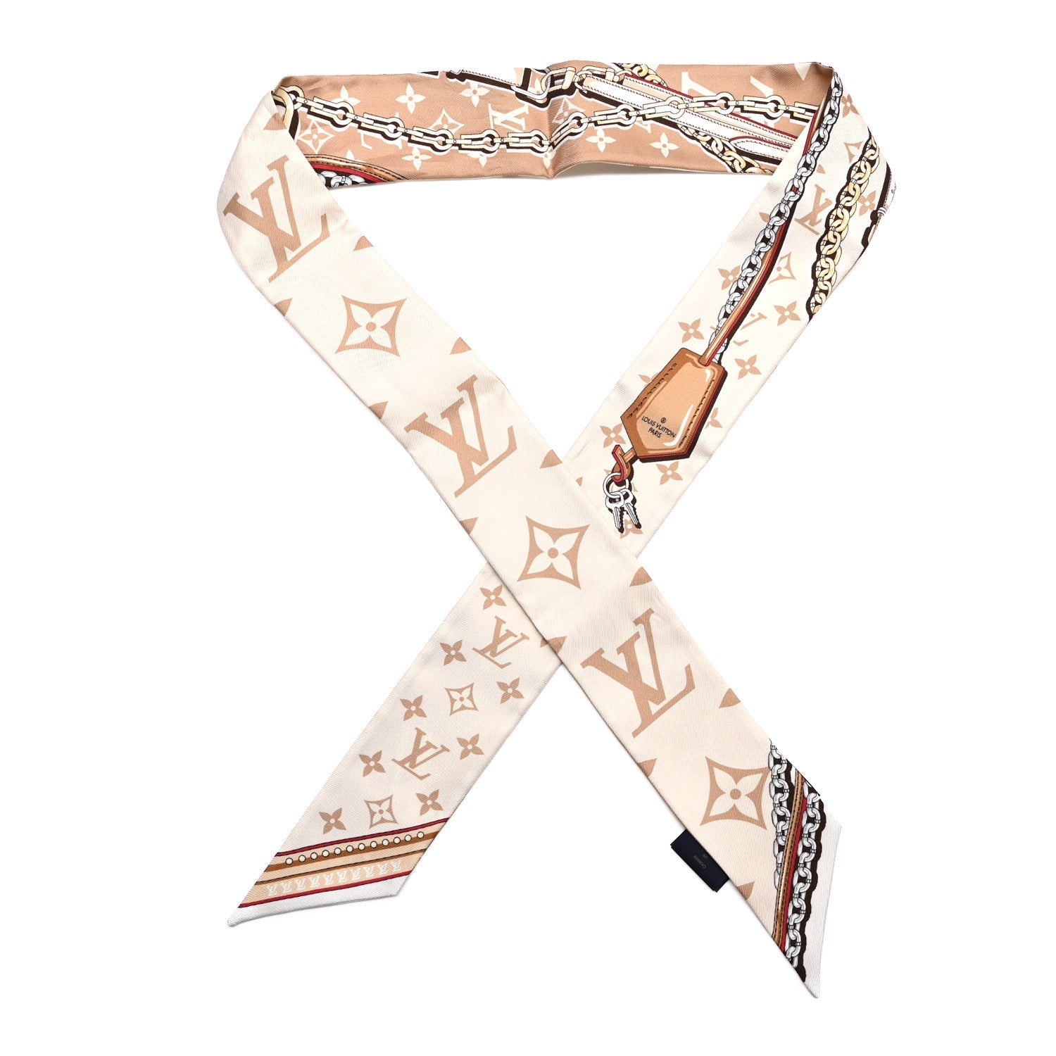 Louis Vuitton Silk Ultimate Monogram BB Bandeau Dune