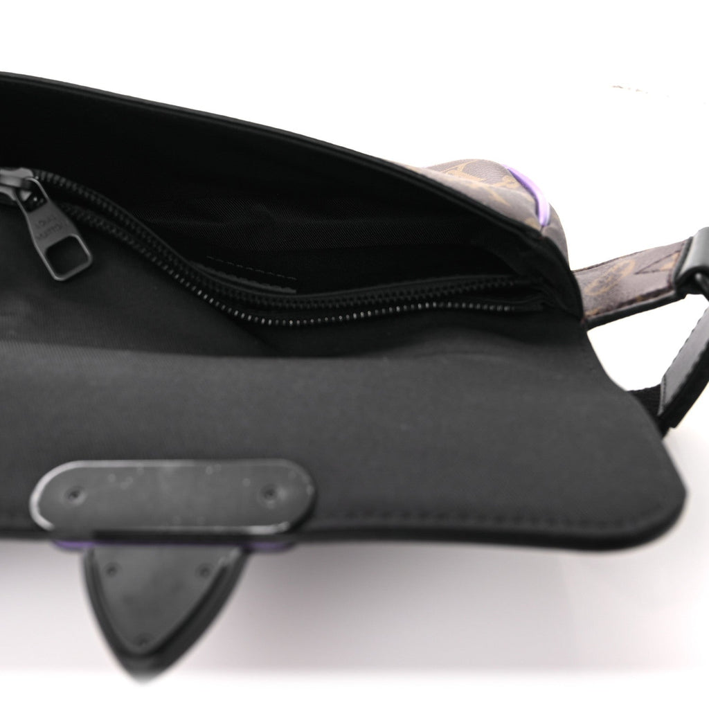 Louis Vuitton Monogram S Lock Sling Bag Purple