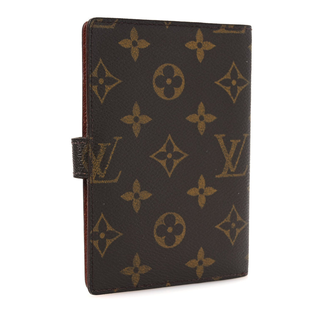 Louis Vuitton Monogram Small Ring Agenda Cover