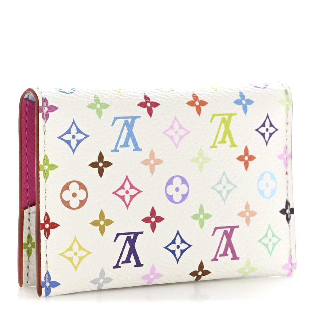 Louis Vuitton LV X TM Monogram Multicolor Slim Card Holder White