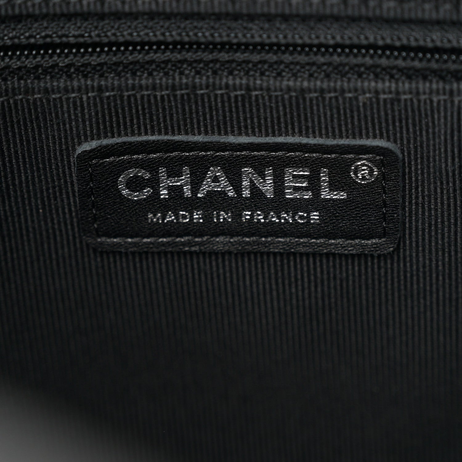Chanel Tweed Patchwork Tote Black