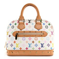 Louis Vuitton Monogram Multicolor Alma White