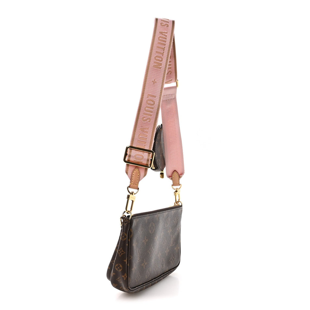 Louis Vuitton Monogram Multi Pochette Accessories Rose Clair