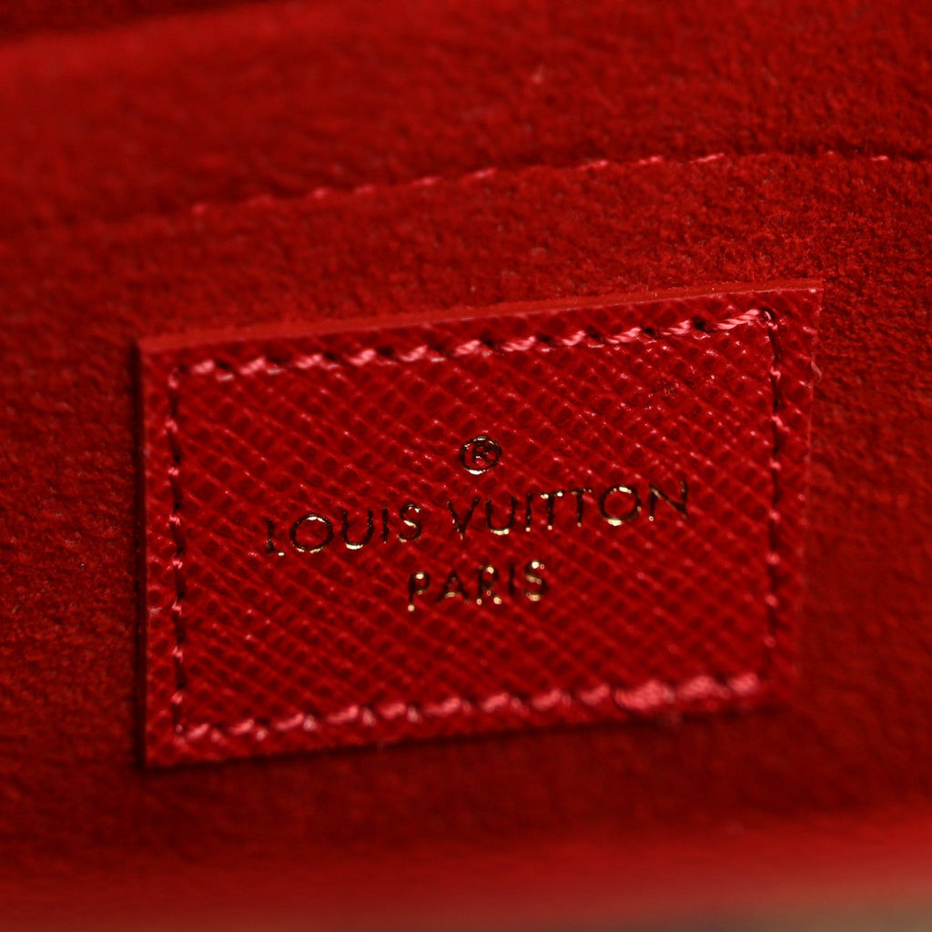 Louis Vuitton Damier Ebene Pochette Felicie Chain Wallet