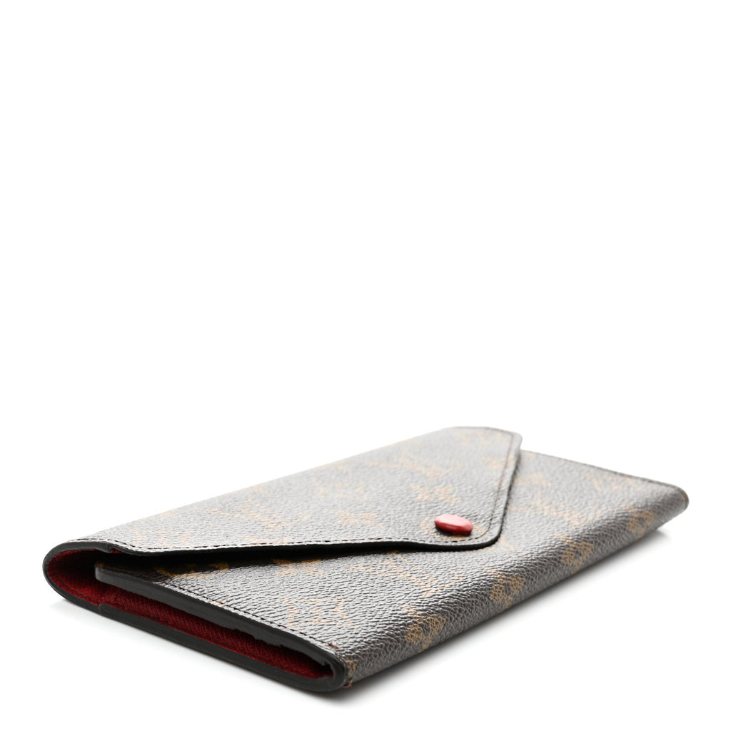 Louis Vuitton Monogram Josephine Wallet Red