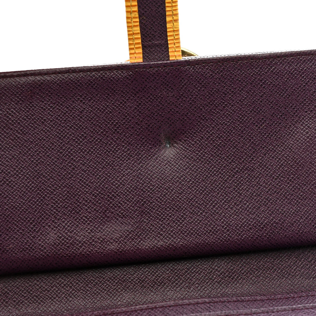 Louis Vuitton Epi Continental French Purse Wallet Tassil