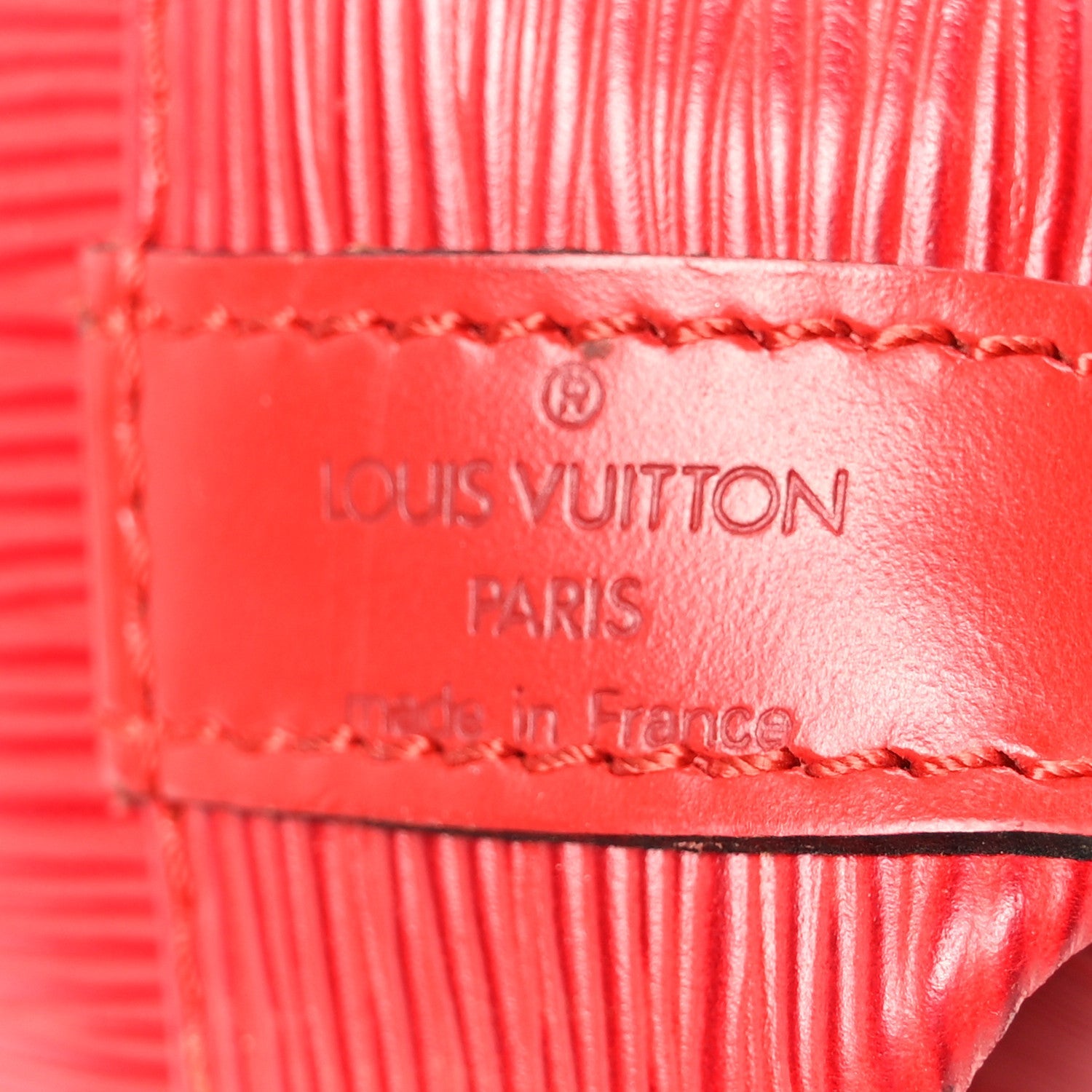 Louis Vuitton Epi Petit Noe Castillan Red