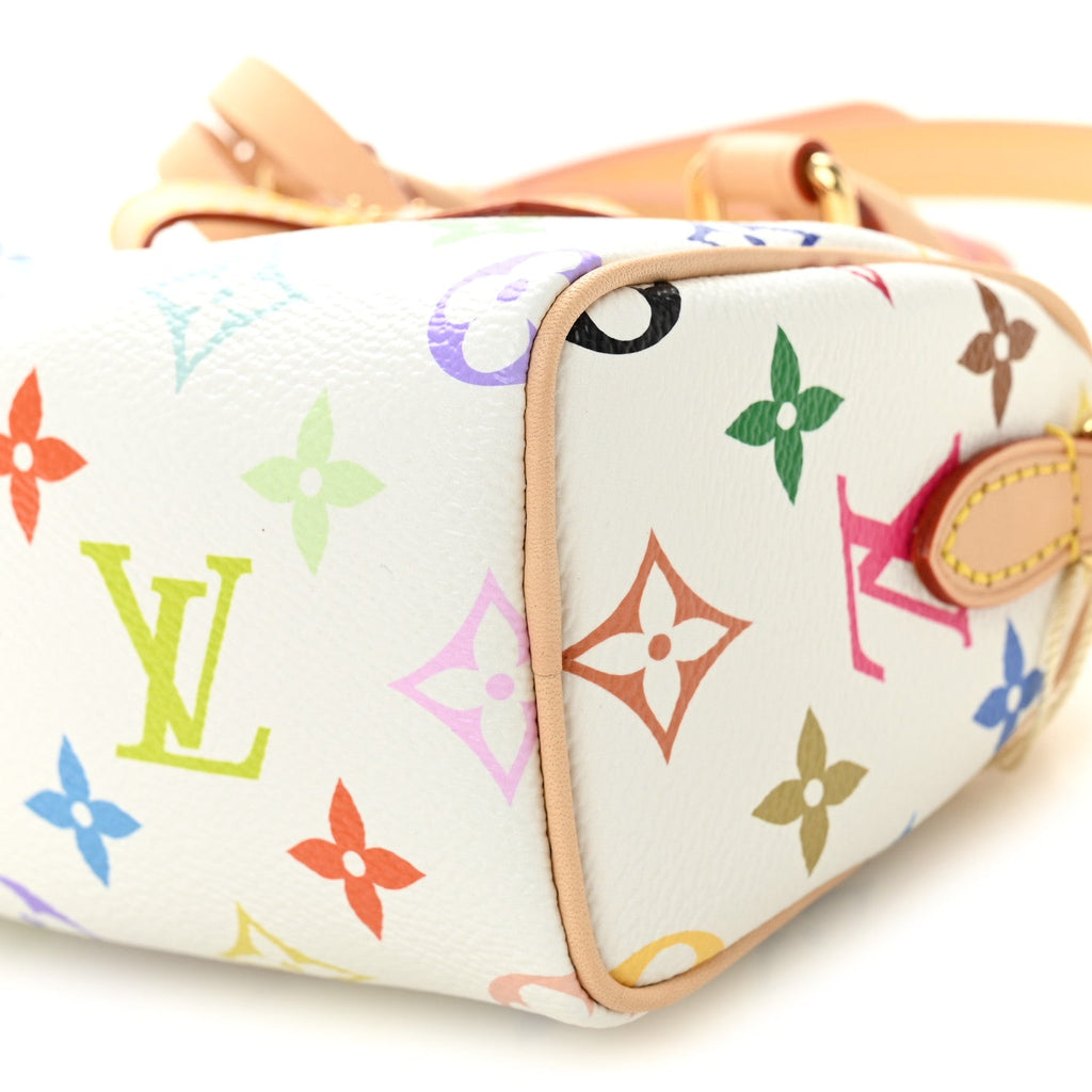 Louis Vuitton LV X TM Monogram Multicolor Nano Speedy White