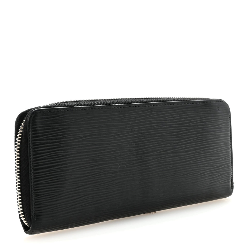 Louis Vuitton Epi Clemence Wallet Black