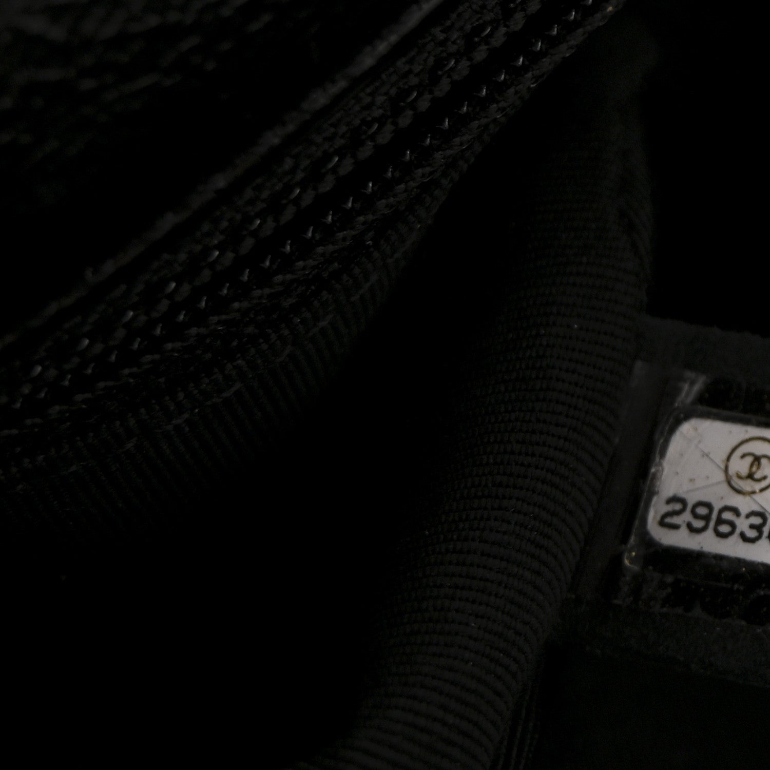 Chanel Crumpled Glazed Lambskin Quilted Small Flap Black