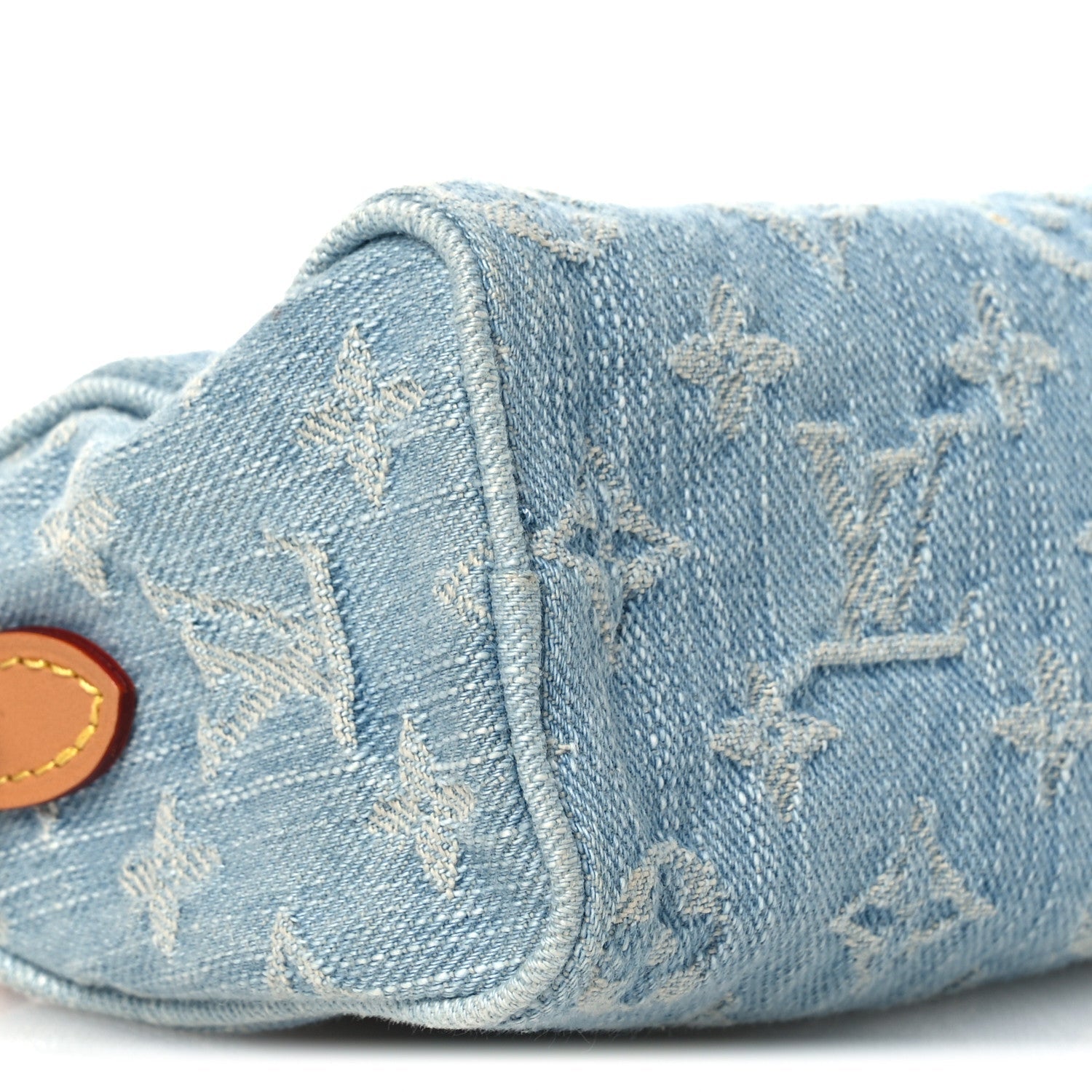 Louis Vuitton Monogram Denim Nano Speedy Sky Blue