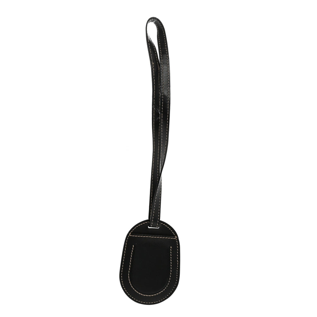 Gucci Calfskin Luggage Tag Black