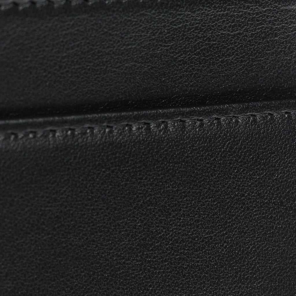 Chanel Caviar Quilted Boy Wallet On Chain WOC Black