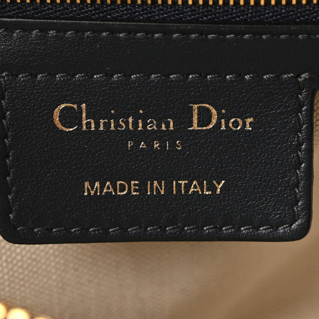 Christian Dior Oblique Medium D-Journey Bag Blue