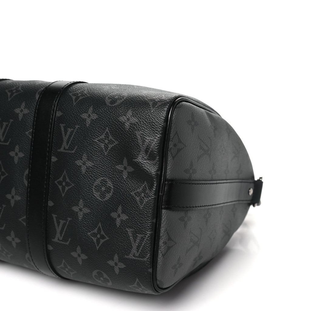 Louis Vuitton Monogram Eclipse Reverse Keepall Bandouliere 35