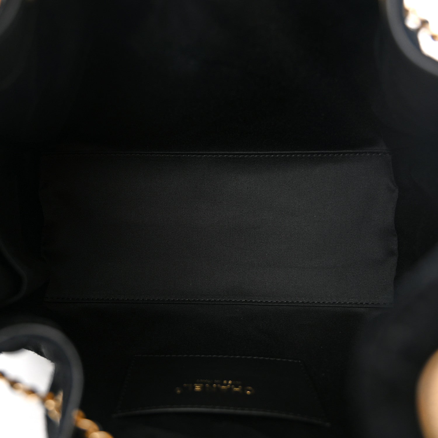 Chanel Suede Quilted Small Chanel 25 Handbag Black