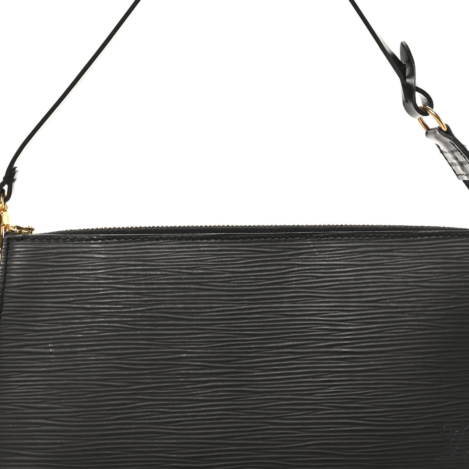 Louis Vuitton Epi Pochette Accessories 24 Black
