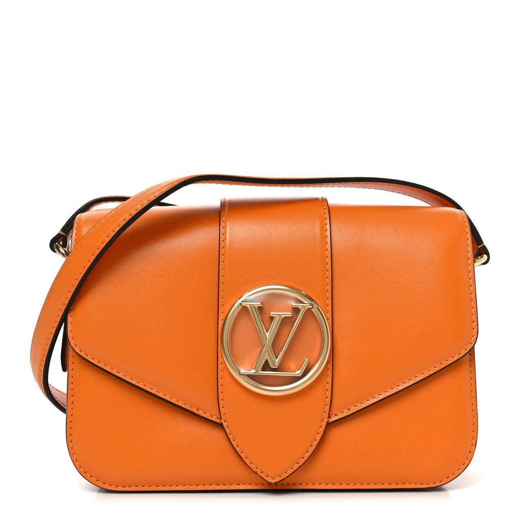 Louis Vuitton Smooth Calfskin LV Pont 9 Summer Gold