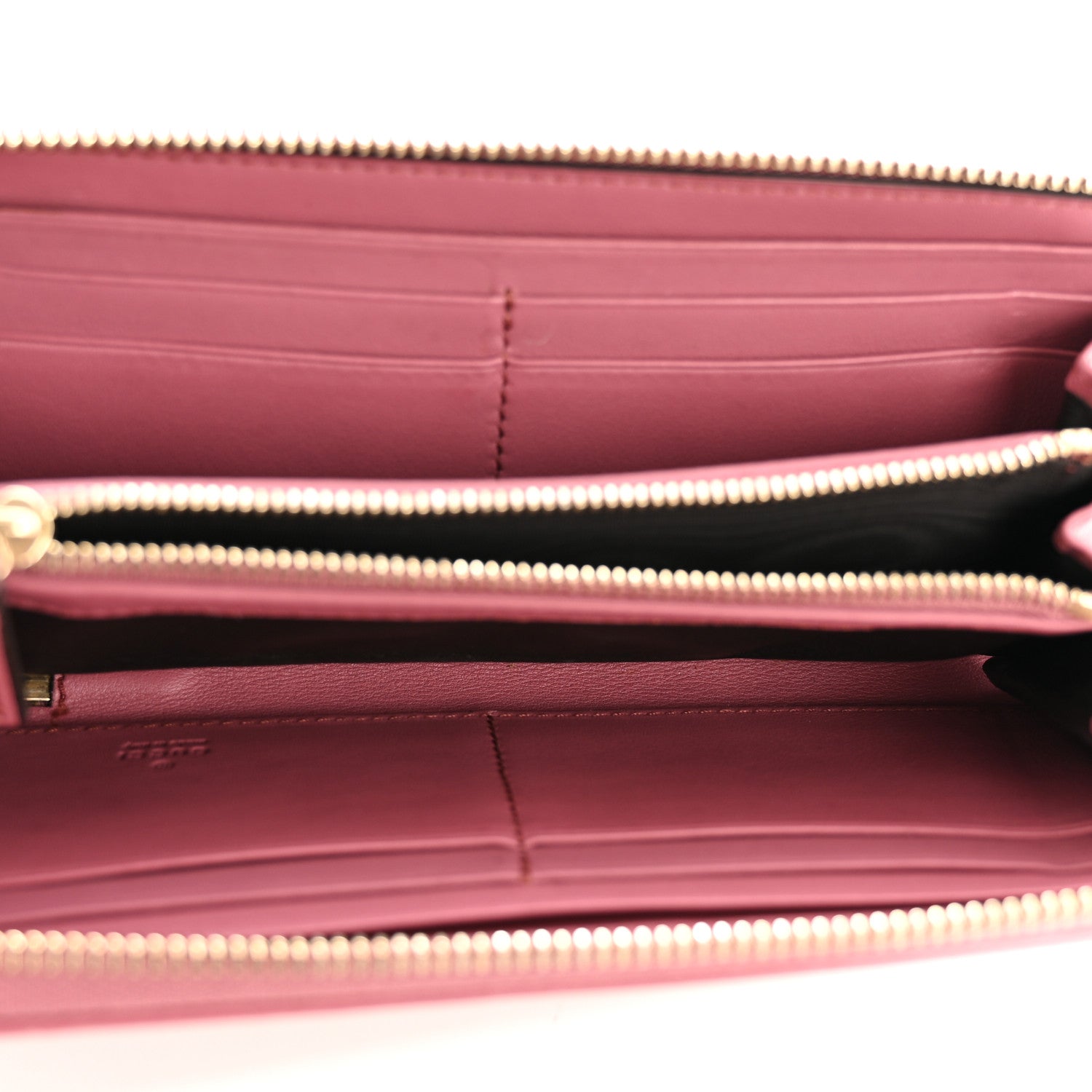 Gucci Microguccissima Sukey Zip Around Wallet Vintage Rose