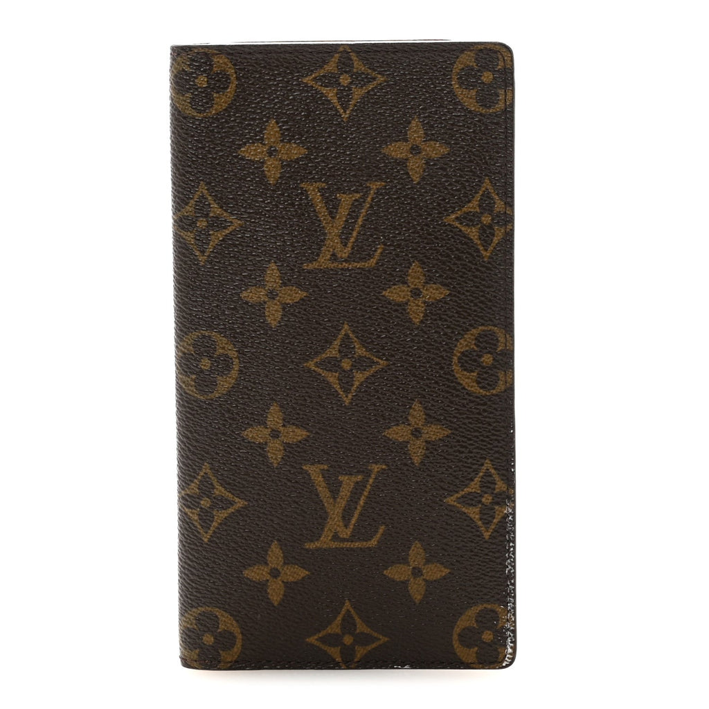 Louis Vuitton Monogram Porte Valeurs Checkbook Wallet