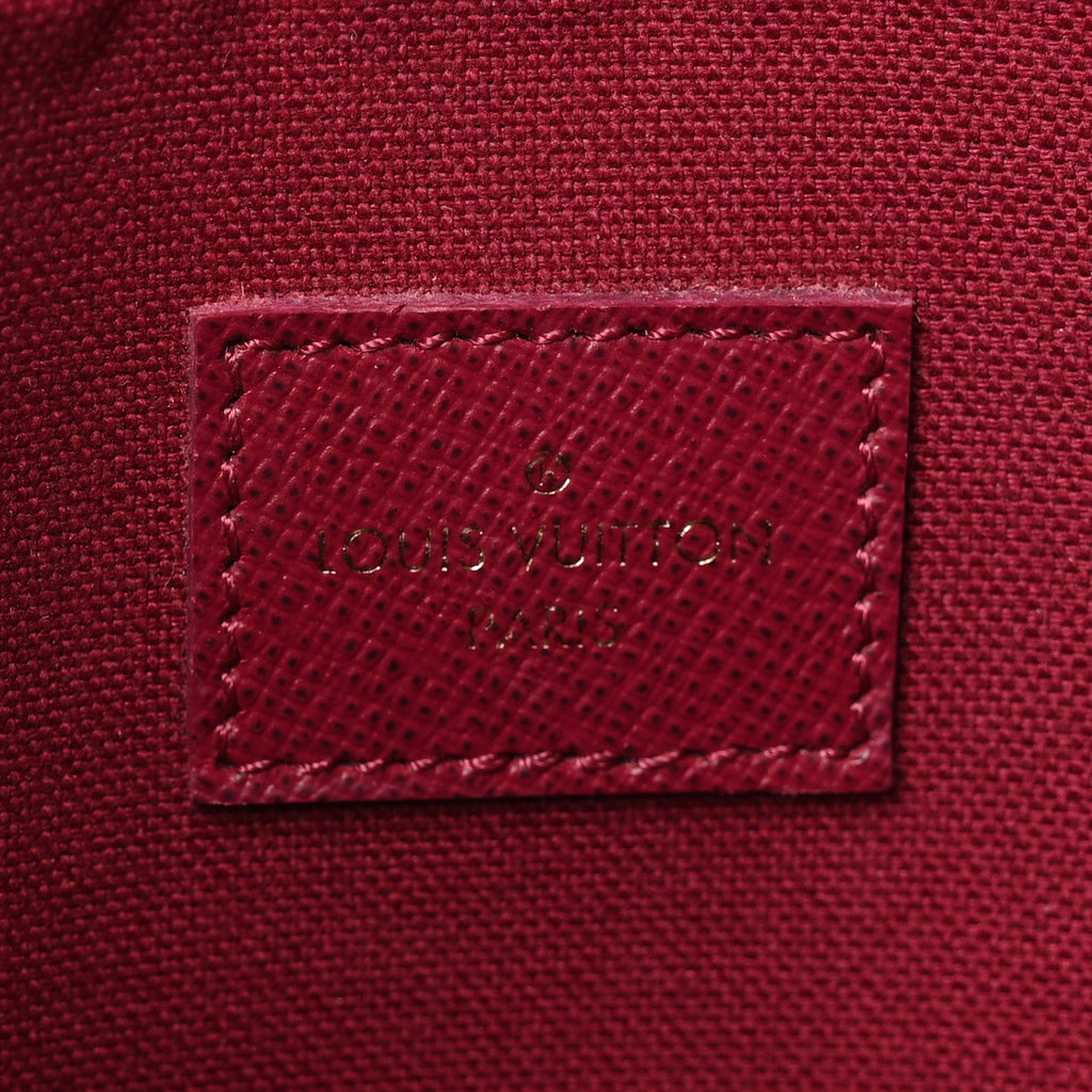 Louis Vuitton Monogram Pochette Felicie Chain Wallet Fuchsia
