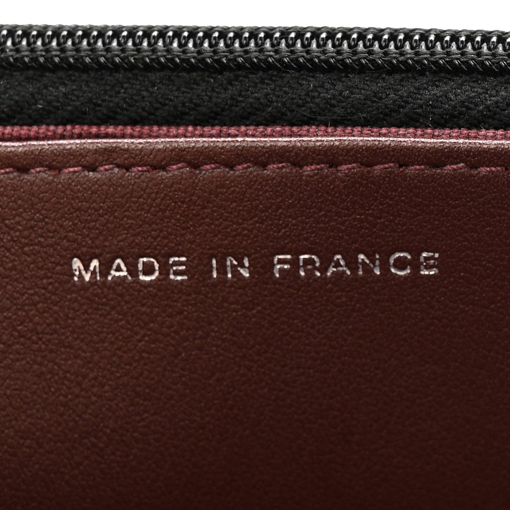 Chanel Caviar Quilted Wallet on Chain WOC Black