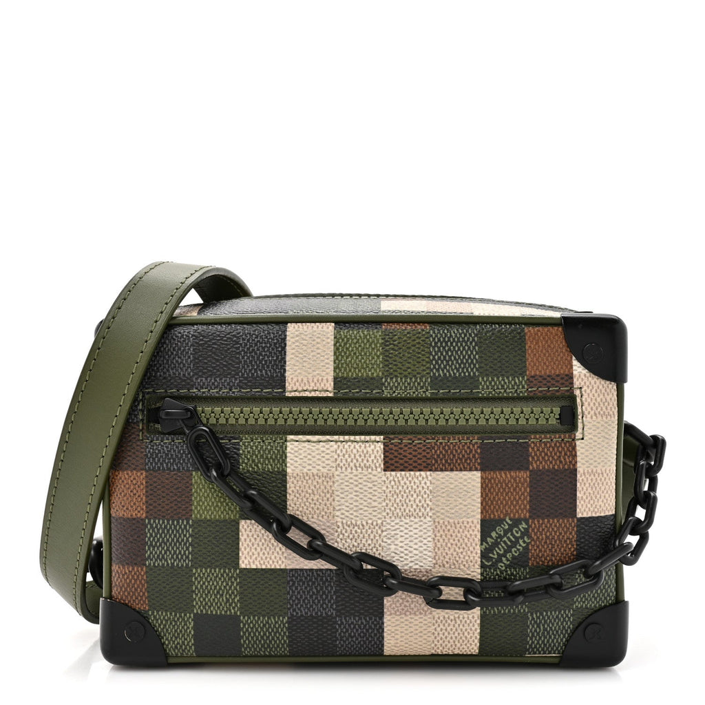 Louis Vuitton Damoflage Mini Soft Trunk Green