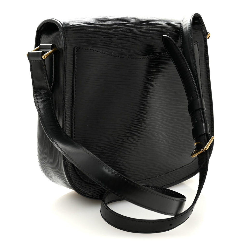 Louis Vuitton Epi Saint Cloud GM Black
