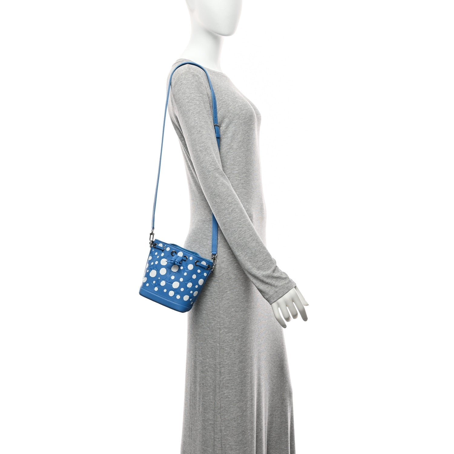 Louis Vuitton LV X YK Empreinte Nano Noe MM Blue White
