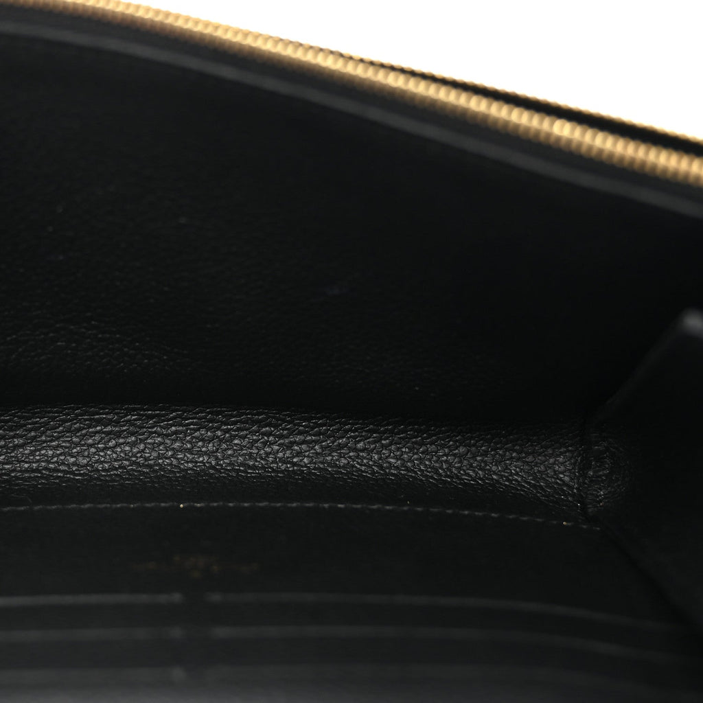 Louis Vuitton Empreinte Vavin Chain Wallet Black